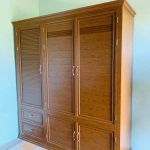 TỦ NHÔM GIẢ GỖ