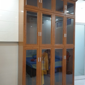 LẮP ĐẶT TỦ NHÔM KÍNH CAO CẤP BA TRI
