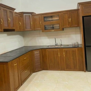 HỆ TỦ BẾP CHỮ L - TỦ BẾP BA TRI