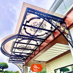 Mái Kính Cường Lực Sang Trọng Cho Biệt thự – Minh Phú