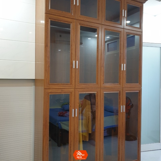 LẮP ĐẶT TỦ NHÔM KÍNH CAO CẤP BA TRI