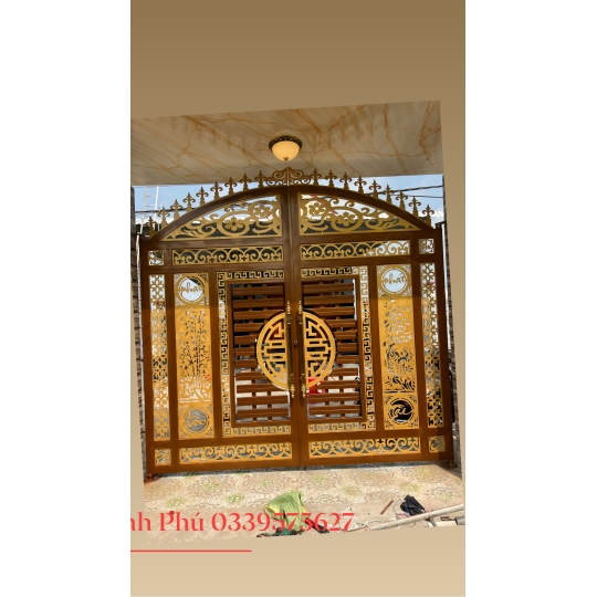 Cổng rào giá rẻ ba tri 