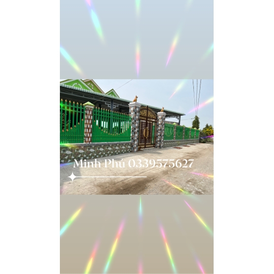 Cổng rào giá rẻ ba tri 