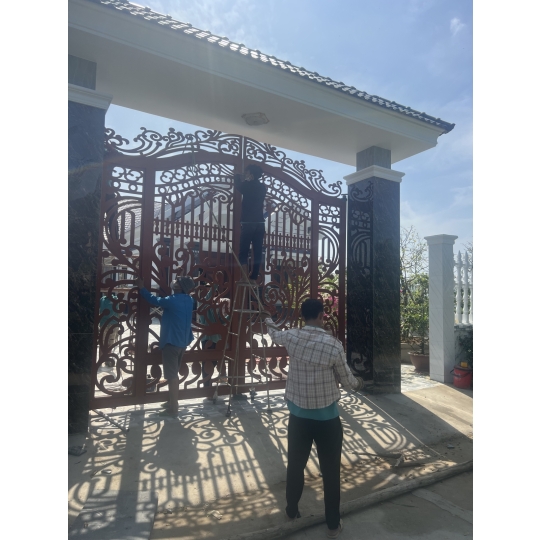 Cổng rào giá rẻ ba tri 