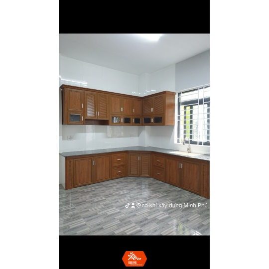 HỆ TỦ BẾP GIÁ TỐT BA TRI